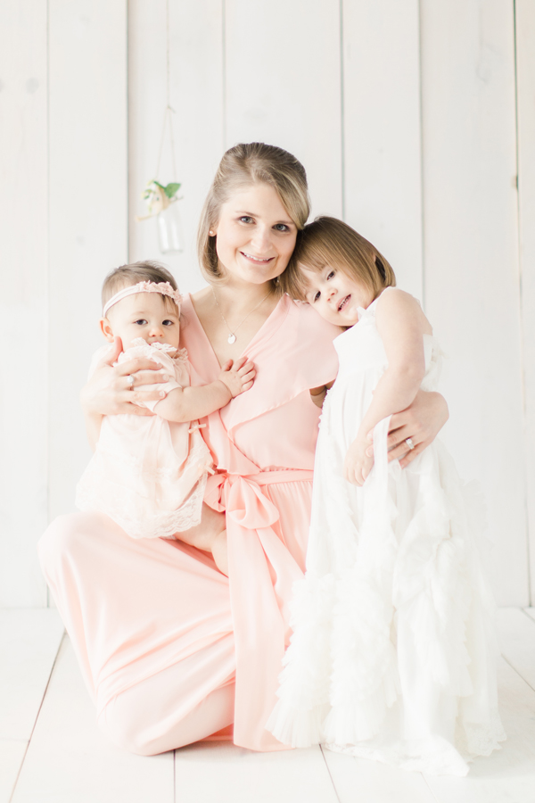 Lifestyle Studio Headshot of Milwaukee's Newborn and Family Photographer, Meghan Goering